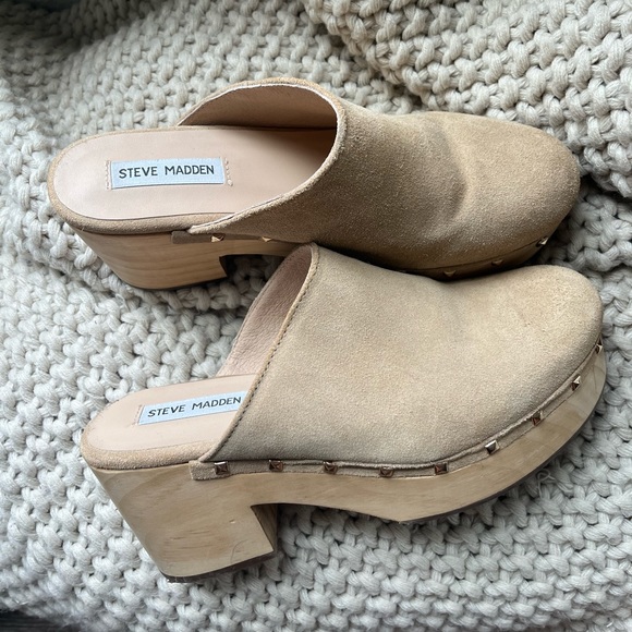 Steve Madden Brooklyn Mule Clog - Suede - Picture 6 of 7